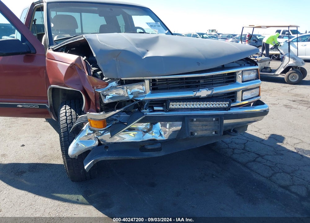 1998 CHEVROLET K1500 FLEETSIDE VIN: 1GCEK19R6WE189952