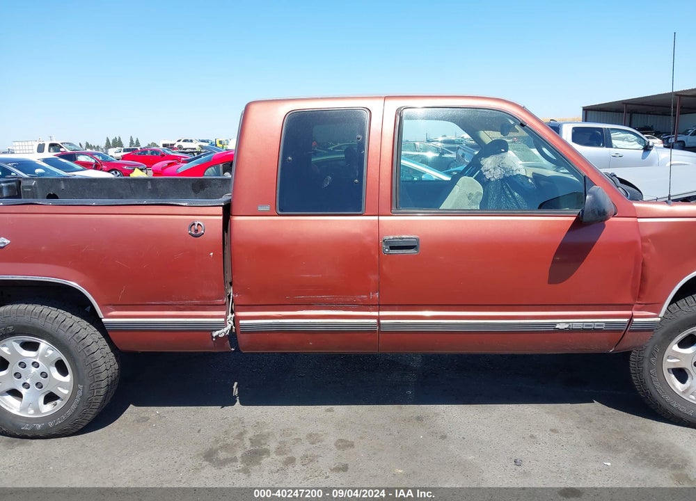 1998 CHEVROLET K1500 FLEETSIDE VIN: 1GCEK19R6WE189952