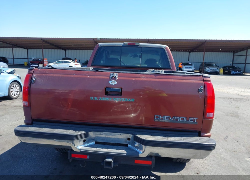 1998 CHEVROLET K1500 FLEETSIDE VIN: 1GCEK19R6WE189952
