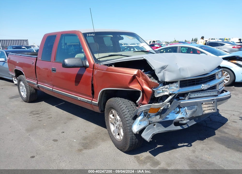 1998 CHEVROLET K1500 FLEETSIDE VIN: 1GCEK19R6WE189952