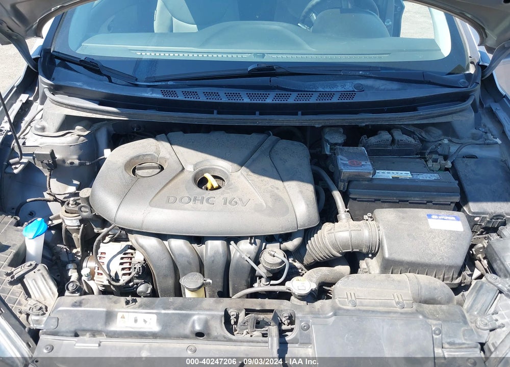 2012 HYUNDAI ELANTRA GLS (ULSAN PLANT) VIN: KMHDH4AE0CU279521