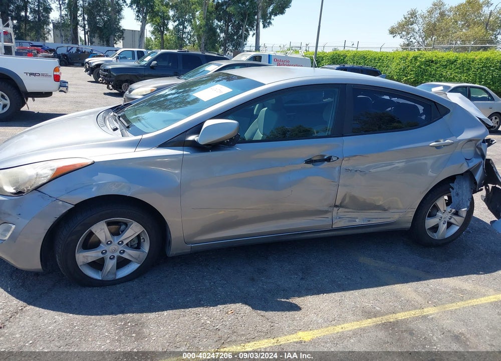 2012 HYUNDAI ELANTRA GLS (ULSAN PLANT) VIN: KMHDH4AE0CU279521