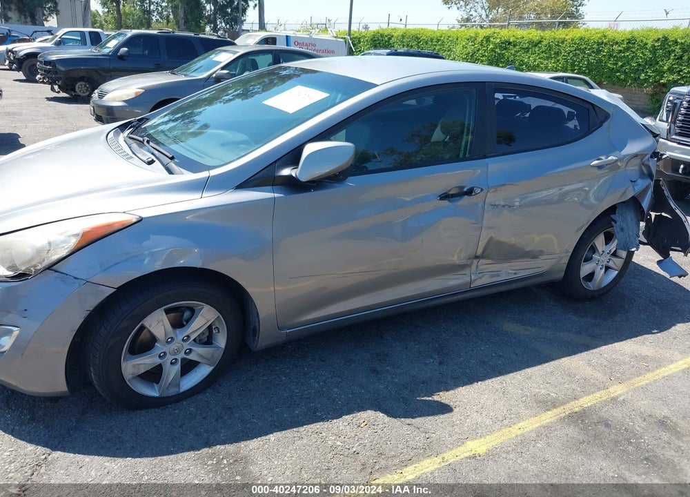 2012 HYUNDAI ELANTRA GLS (ULSAN PLANT) VIN: KMHDH4AE0CU279521