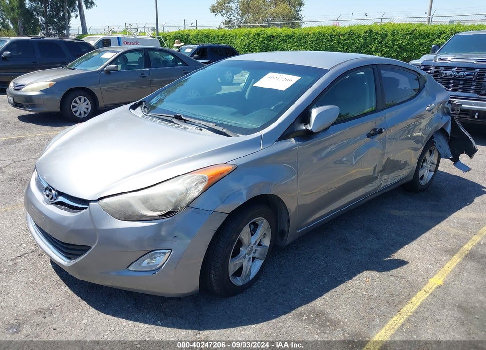 2012 HYUNDAI ELANTRA GLS (ULSAN PLANT) VIN: KMHDH4AE0CU279521