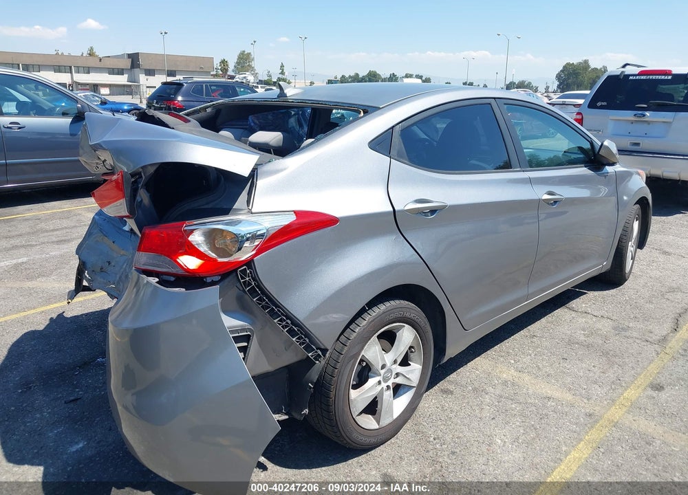 2012 HYUNDAI ELANTRA GLS (ULSAN PLANT) VIN: KMHDH4AE0CU279521