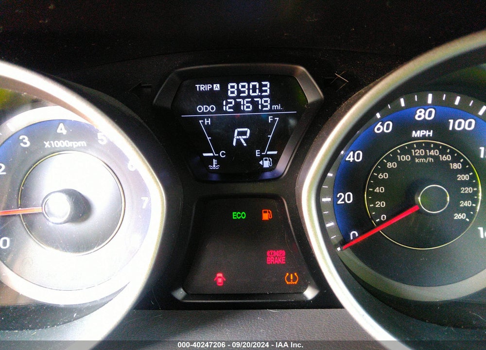 2012 HYUNDAI ELANTRA GLS (ULSAN PLANT) VIN: KMHDH4AE0CU279521