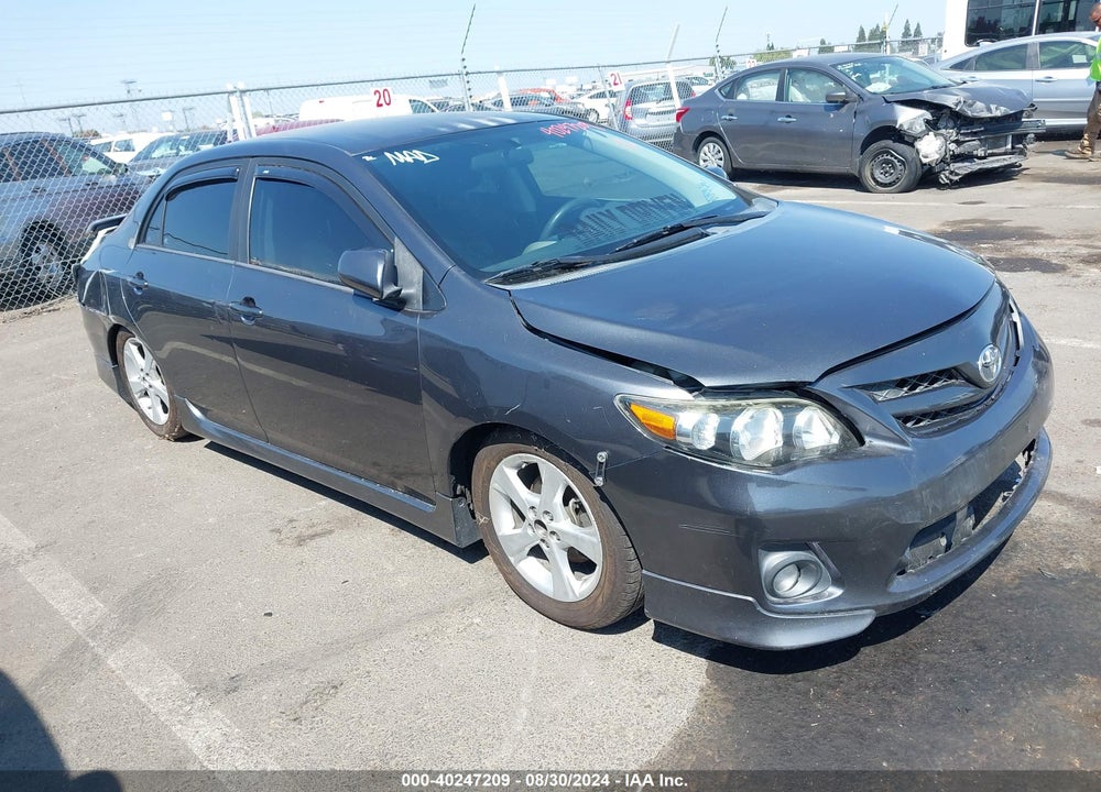 2011 TOYOTA COROLLA S VIN: 2T1BU4EE9BC676920