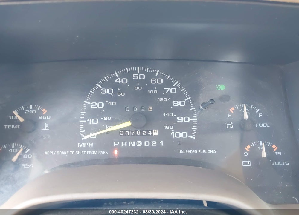1997 GMC SONOMA SLS WIDESIDE VIN: 1GTCS19X6V8528602