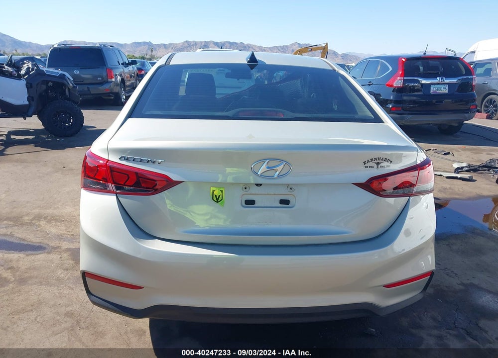 2019 HYUNDAI ACCENT SEL VIN: 3KPC24A34KE051082