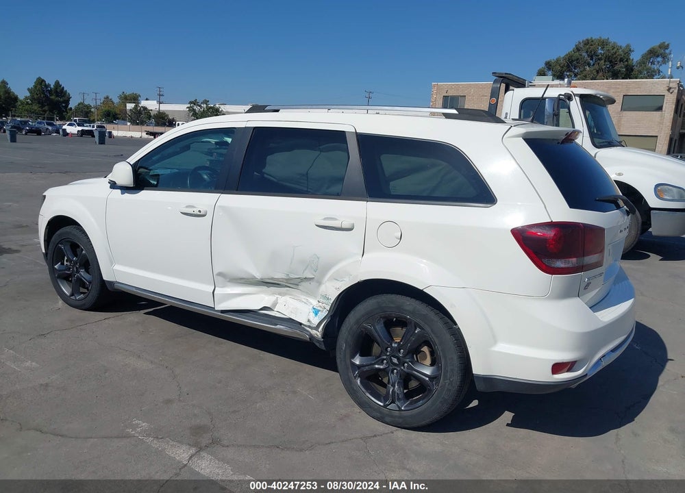 2018 DODGE JOURNEY CROSSROAD AWD VIN: 3C4PDDGG6JT449376