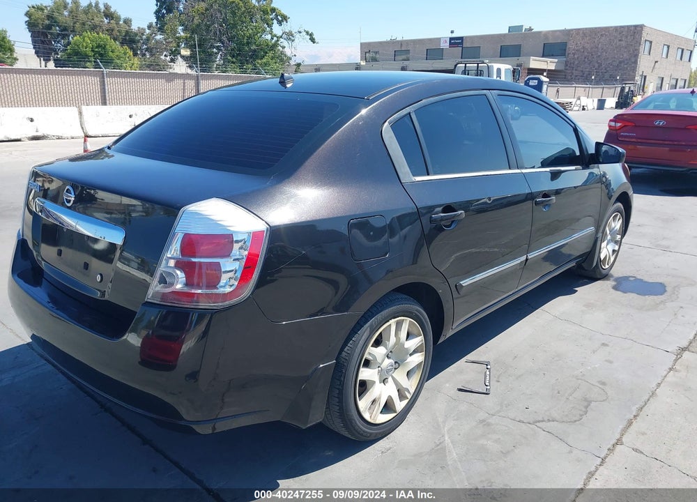 2010 NISSAN SENTRA VIN: 3N1AB6AP5AL631881