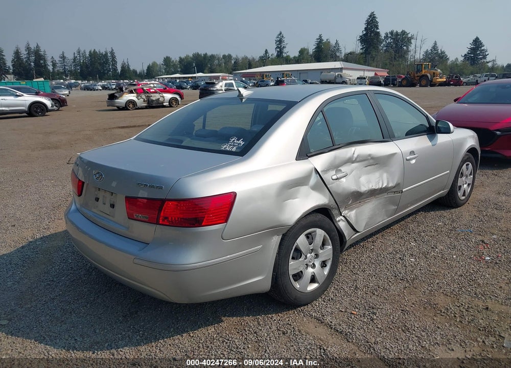 2009 HYUNDAI SONATA GLS VIN: 5NPET46C69H521116