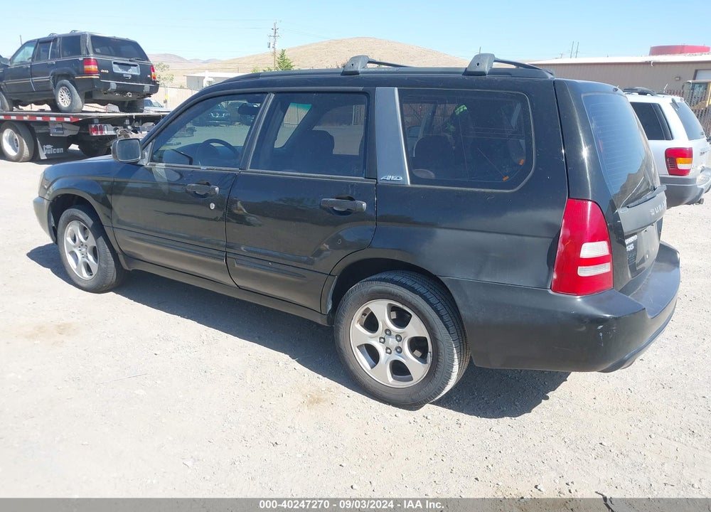 2004 SUBARU FORESTER 2.5XS VIN: JF1SG65614H748628