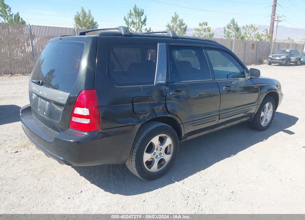 2004 SUBARU FORESTER 2.5XS VIN: JF1SG65614H748628