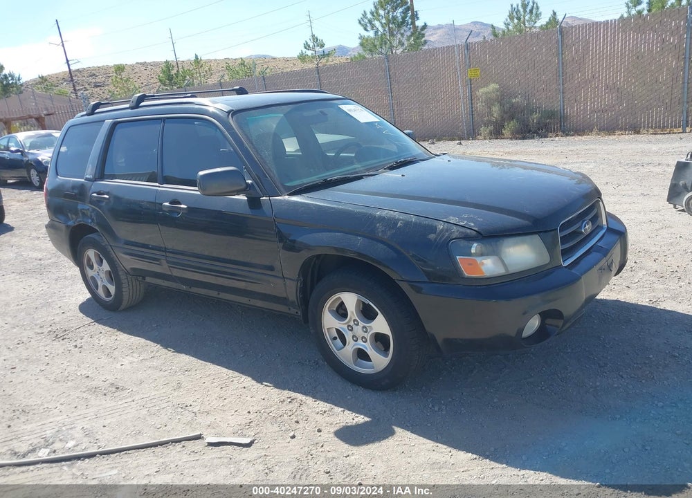 2004 SUBARU FORESTER 2.5XS VIN: JF1SG65614H748628