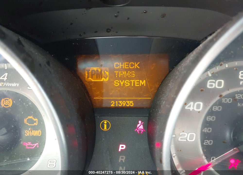 2011 ACURA MDX TECHNOLOGY PACKAGE VIN: 2HNYD2H62BH521080