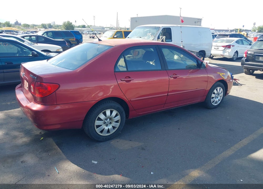 2003 TOYOTA COROLLA LE VIN: JTDBR32E730027175
