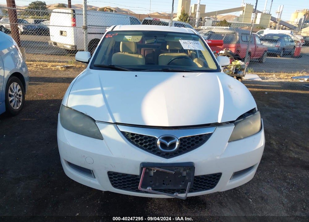 2008 MAZDA 3 I VIN: JM1BK32G581853479