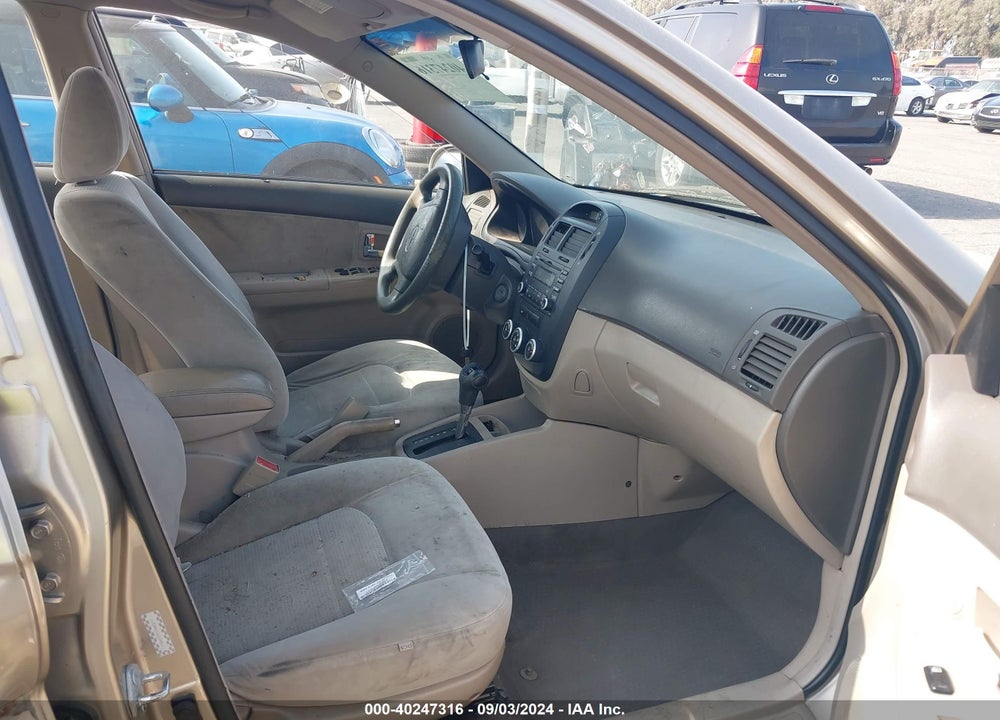 2007 KIA SPECTRA EX VIN: KNAFE122175483217