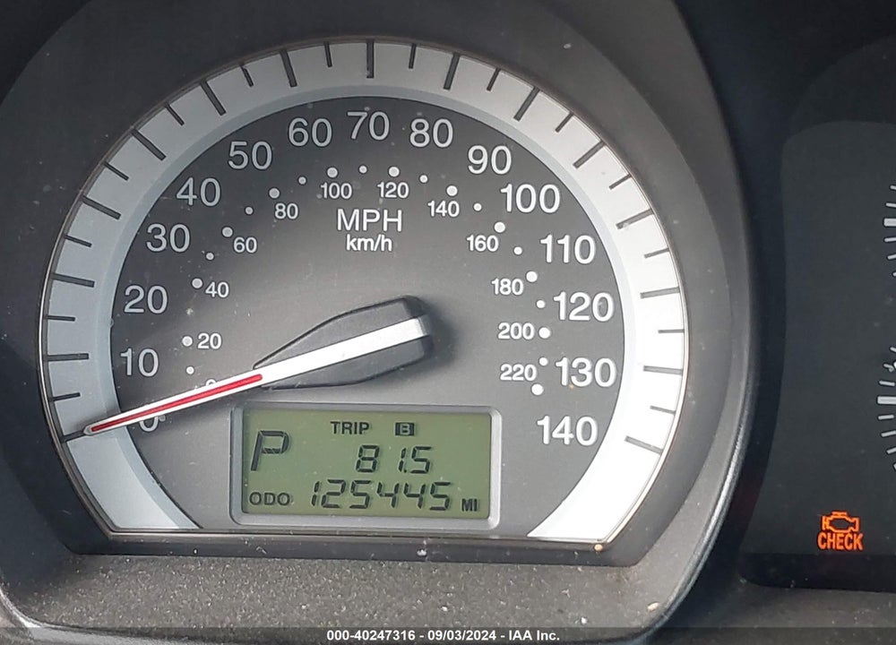 2007 KIA SPECTRA EX VIN: KNAFE122175483217