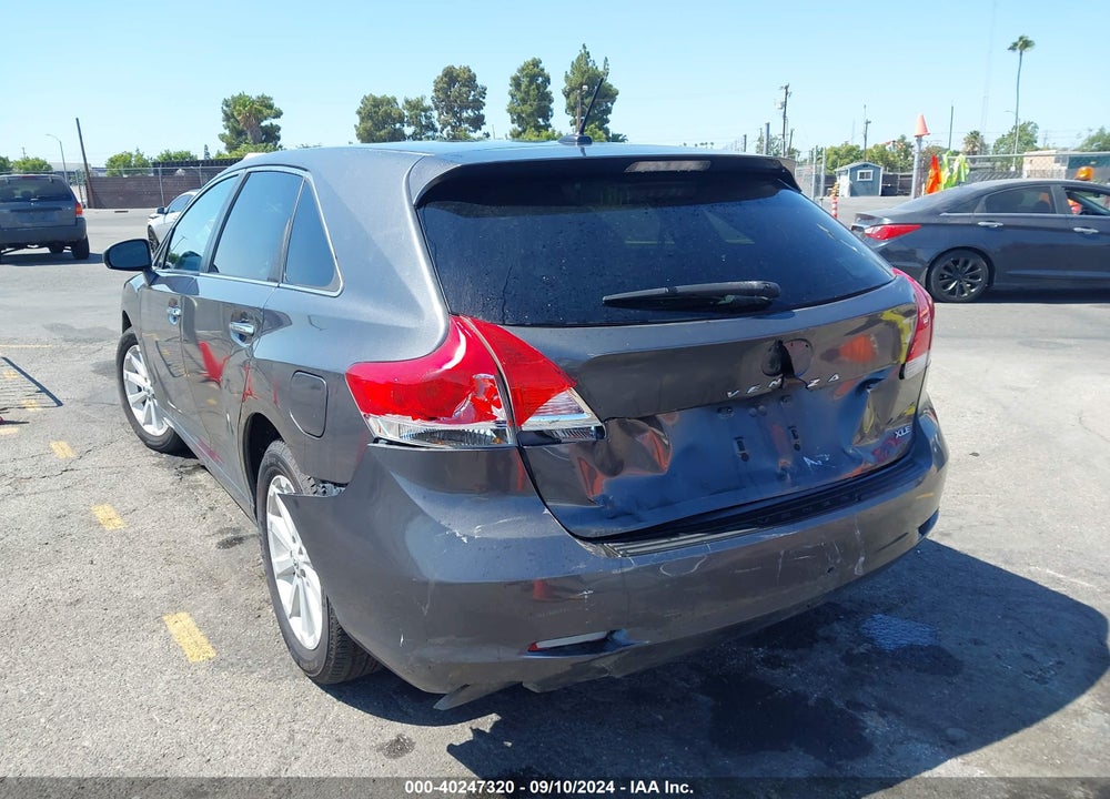 2012 TOYOTA VENZA XLE VIN: 4T3ZA3BB0CU058663
