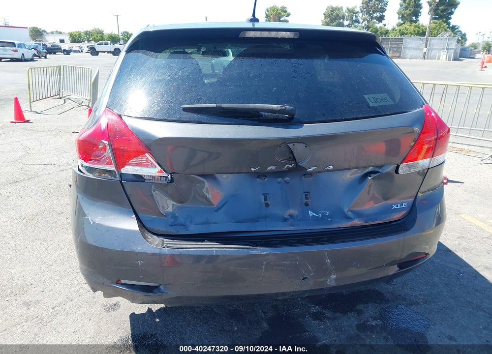 2012 TOYOTA VENZA XLE VIN: 4T3ZA3BB0CU058663
