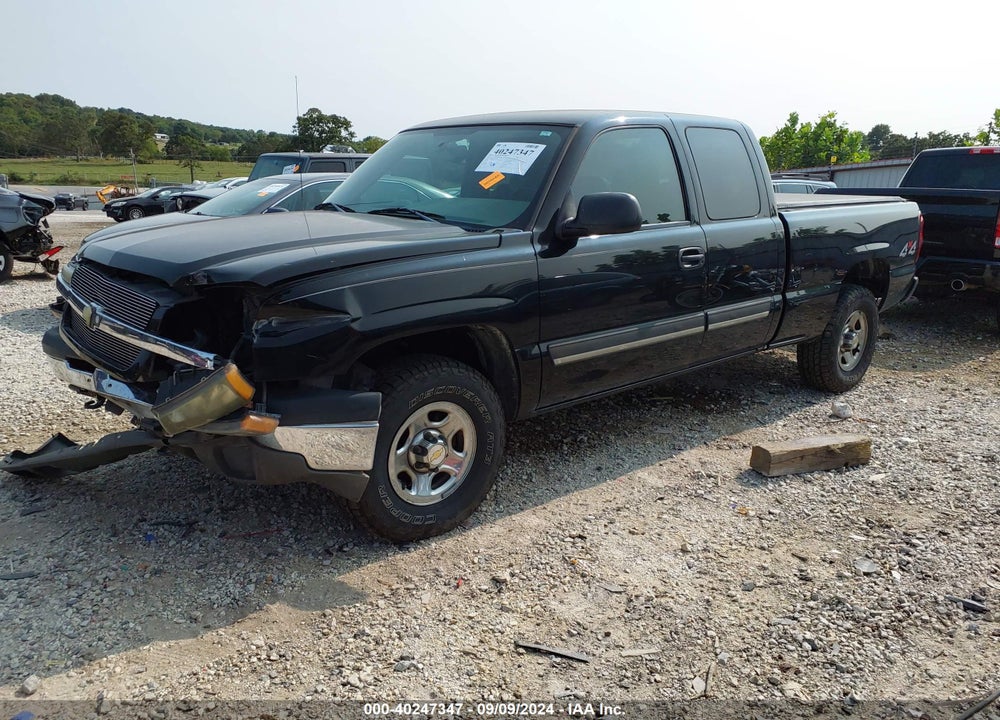 2004 CHEVROLET SILVERADO 1500 LS VIN: 1GCEK19T34E305312