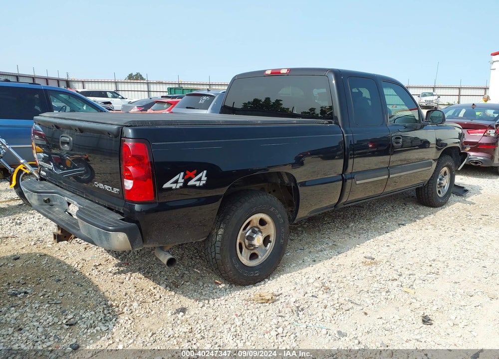 2004 CHEVROLET SILVERADO 1500 LS VIN: 1GCEK19T34E305312