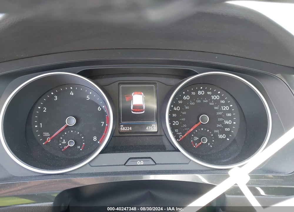 2019 VOLKSWAGEN TIGUAN 2.0T SE/2.0T SEL/2.0T SEL R-LINE/2.0T SEL R-LINE BLACK VIN: 3VV3B7AX2KM041789