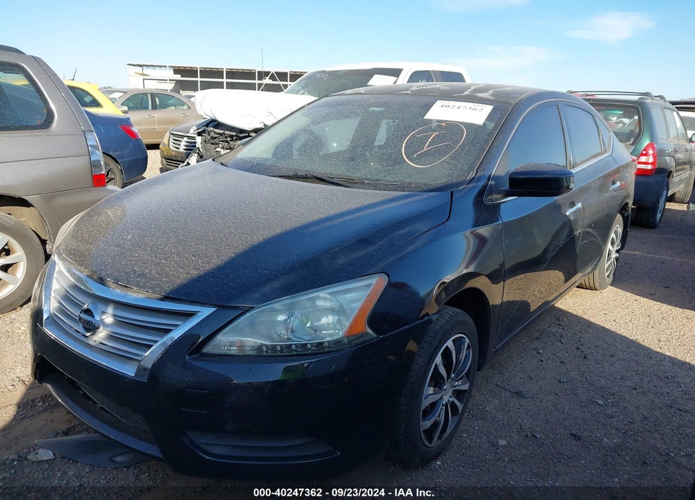 2015 NISSAN SENTRA S VIN: 3N1AB7AP6FY345781