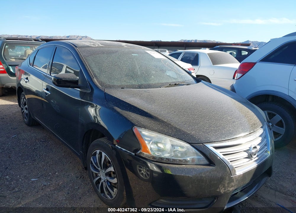 2015 NISSAN SENTRA S VIN: 3N1AB7AP6FY345781