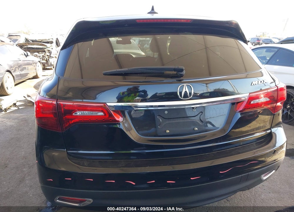 2015 ACURA MDX TECHNOLOGY PACKAGE VIN: 5FRYD3H46FB011500