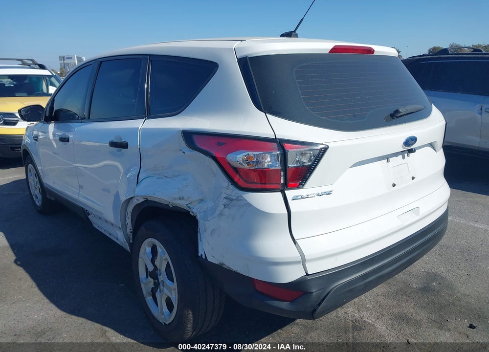 2017 FORD ESCAPE S VIN: 1FMCU0F70HUC51431