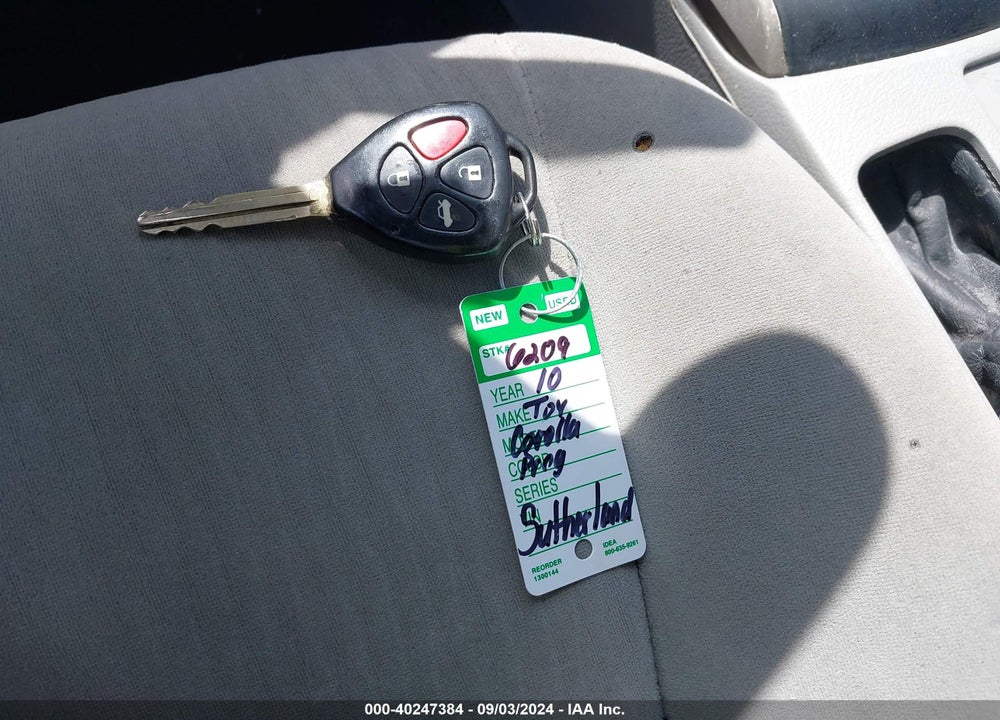2010 TOYOTA COROLLA LE VIN: 1NXBU4EE3AZ280057
