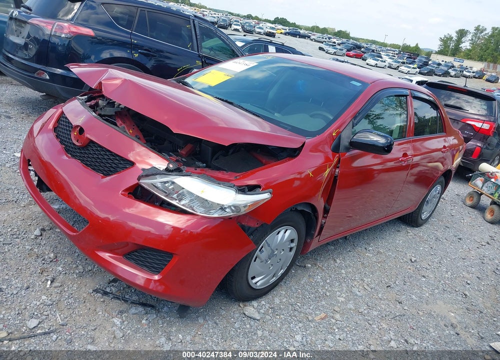 2010 TOYOTA COROLLA LE VIN: 1NXBU4EE3AZ280057