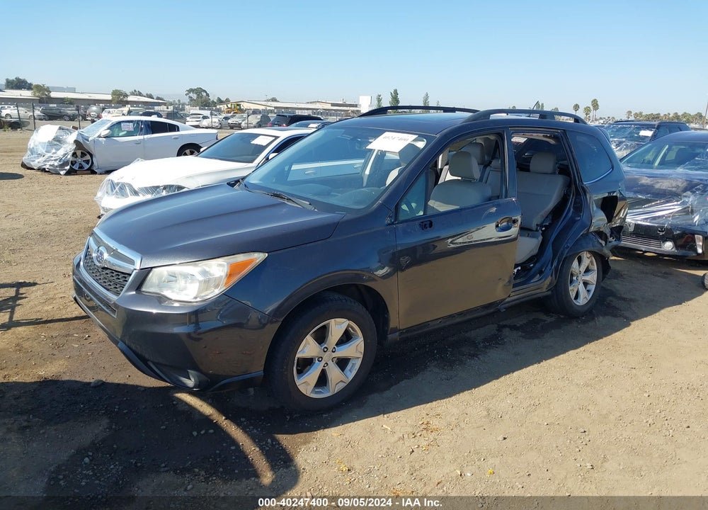 2014 SUBARU FORESTER 2.5I LIMITED VIN: JF2SJAHC2EH450804