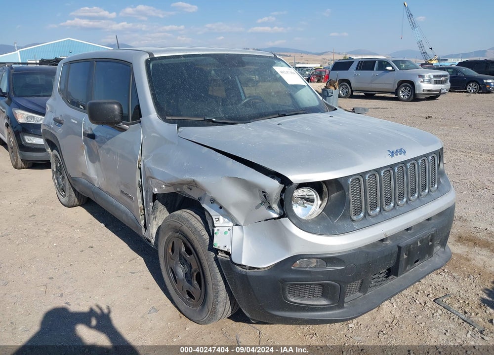 2015 JEEP RENEGADE SPORT VIN: ZACCJAAH0FPB55610