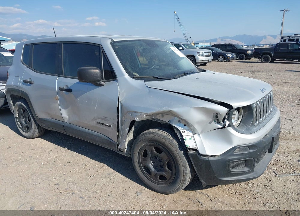 2015 JEEP RENEGADE SPORT VIN: ZACCJAAH0FPB55610