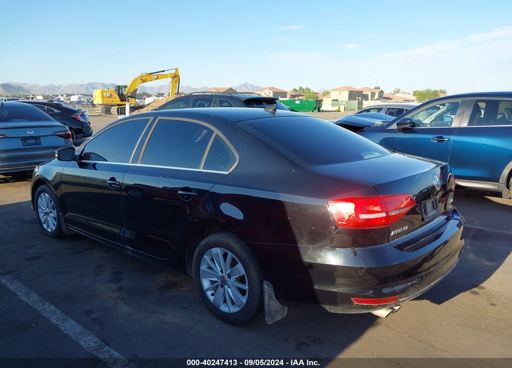 2015 VOLKSWAGEN JETTA 2.0L TDI S/2.0L TDI SE/2.0L TDI SEL VIN: 3VW3A7AJ3FM302184