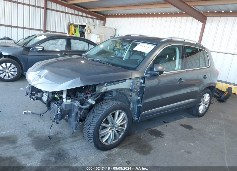 2015 VOLKSWAGEN TIGUAN SEL VIN: WVGBV7AX4FW506401