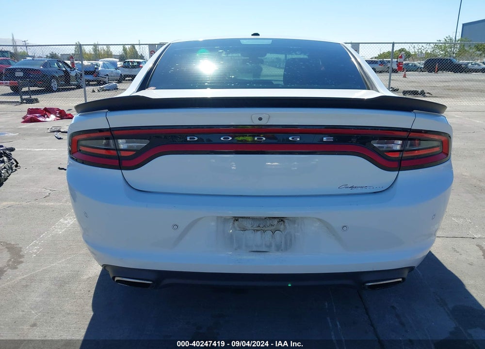 2019 DODGE CHARGER SXT RWD VIN: 2C3CDXBG1KH615700