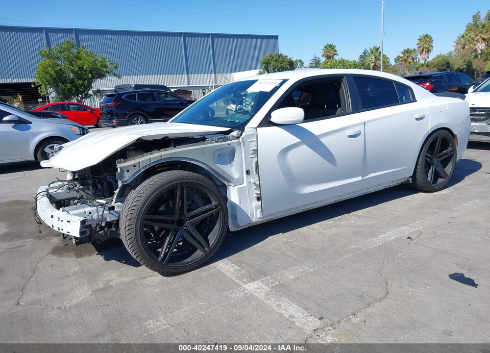 2019 DODGE CHARGER SXT RWD VIN: 2C3CDXBG1KH615700