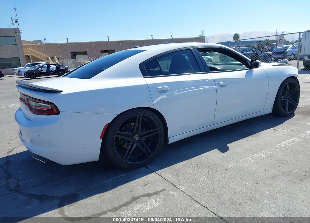 2019 DODGE CHARGER SXT RWD VIN: 2C3CDXBG1KH615700