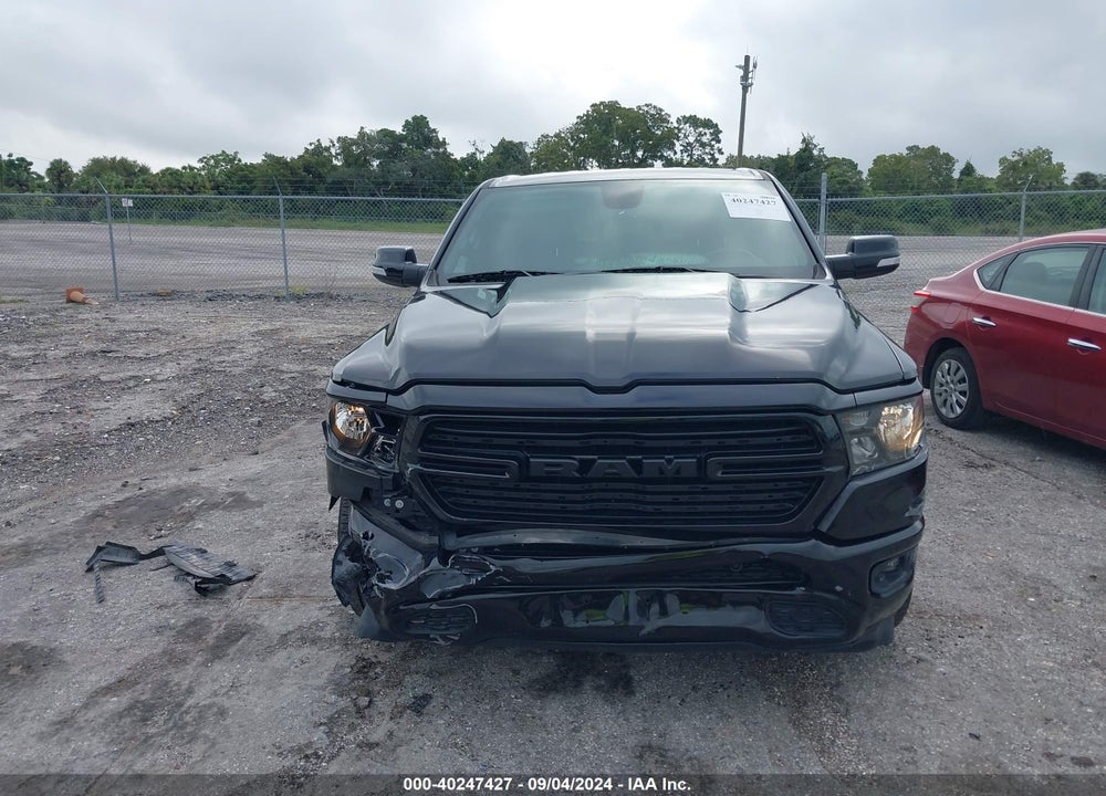 2021 RAM 1500 BIG HORN 4X2 5'7 BOX VIN: 1C6RREFT8MN589827