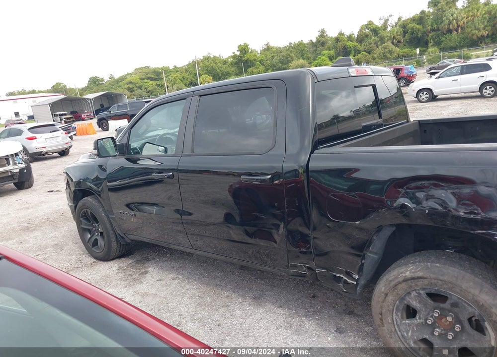 2021 RAM 1500 BIG HORN 4X2 5'7 BOX VIN: 1C6RREFT8MN589827