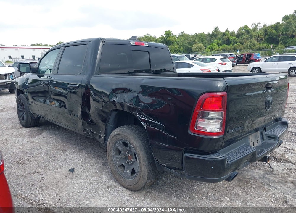 2021 RAM 1500 BIG HORN 4X2 5'7 BOX VIN: 1C6RREFT8MN589827