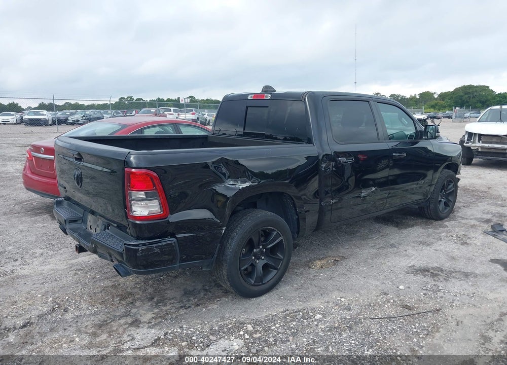 2021 RAM 1500 BIG HORN 4X2 5'7 BOX VIN: 1C6RREFT8MN589827