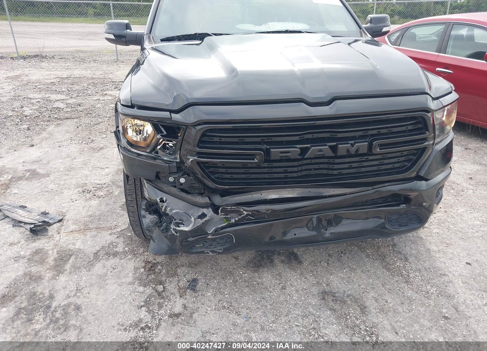 2021 RAM 1500 BIG HORN 4X2 5'7 BOX VIN: 1C6RREFT8MN589827