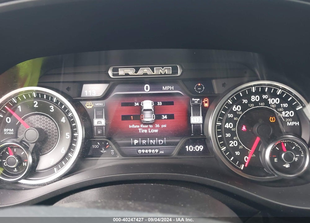 2021 RAM 1500 BIG HORN 4X2 5'7 BOX VIN: 1C6RREFT8MN589827