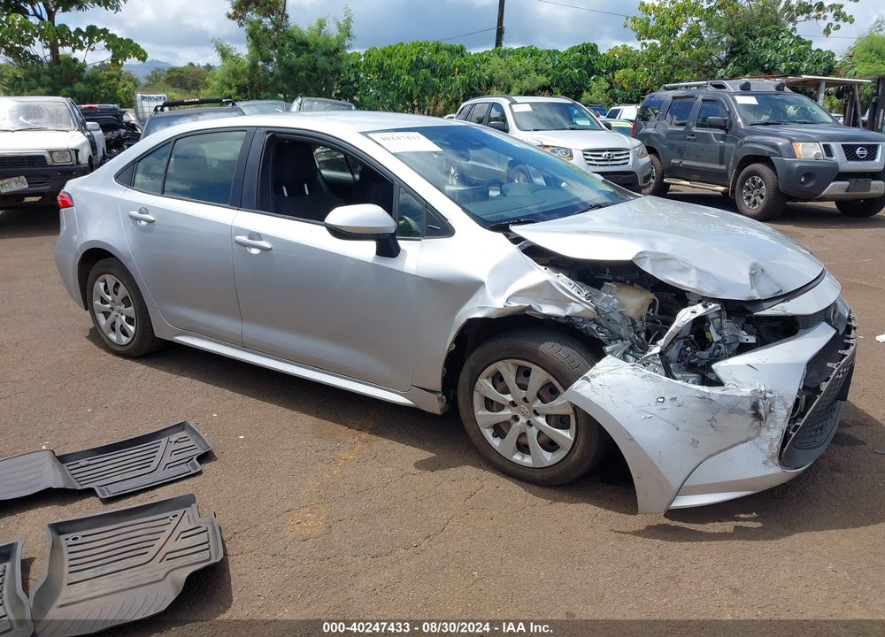 2021 TOYOTA COROLLA LE VIN: JTDEPMAE9MJ161045